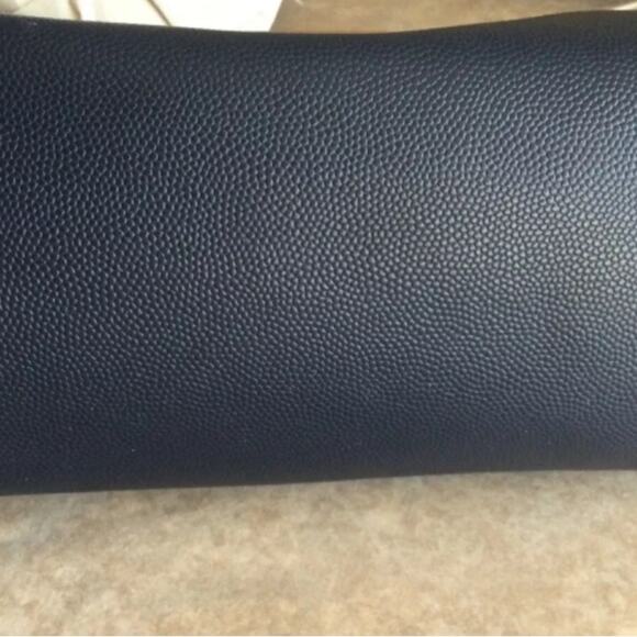 Conair Navy Brush Pencil Zippered Case NEW TAG Lined New - Picture 3 of 4